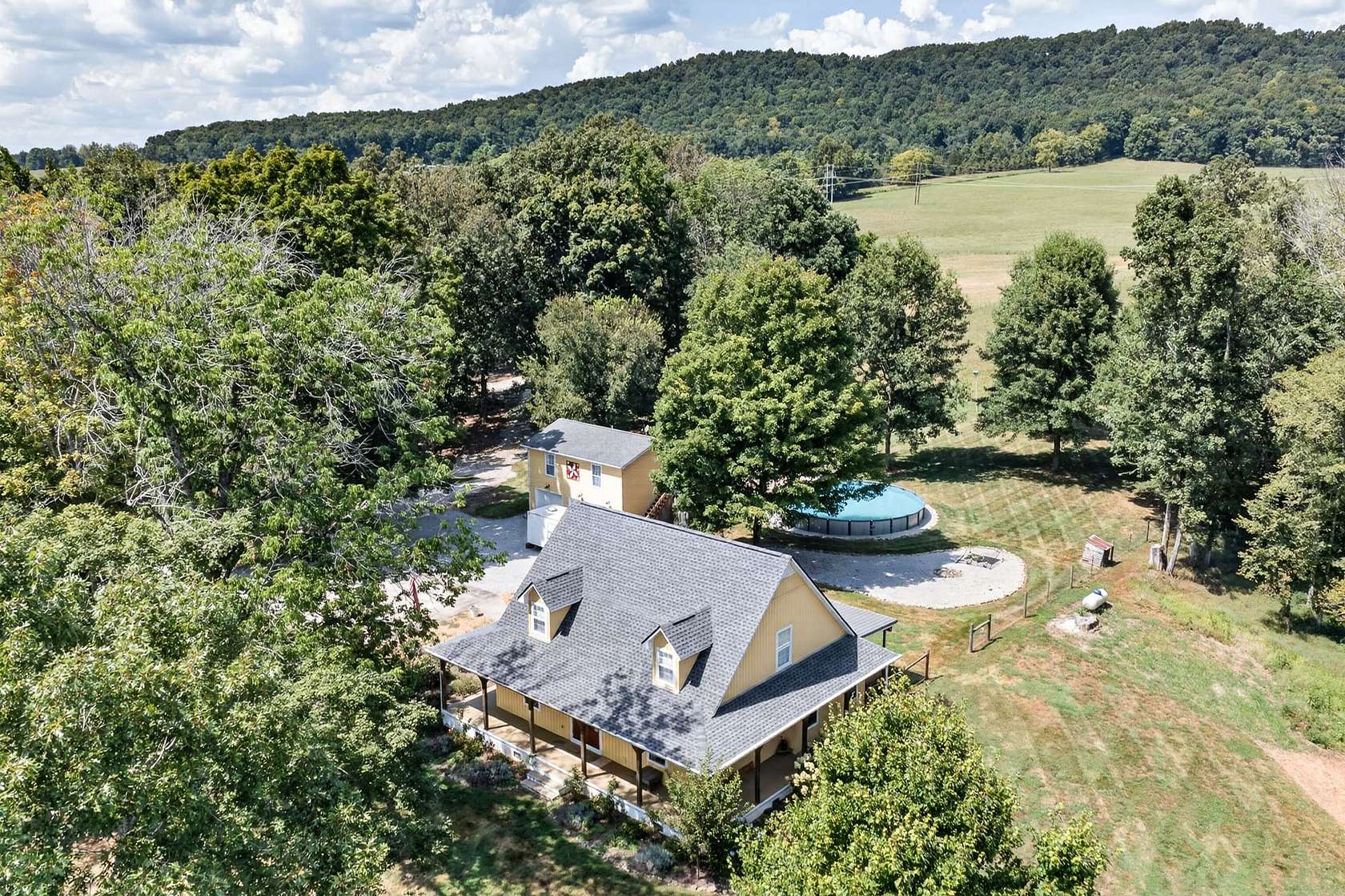 5.43 Acres of Land with Home for Sale in Walling, Tennessee