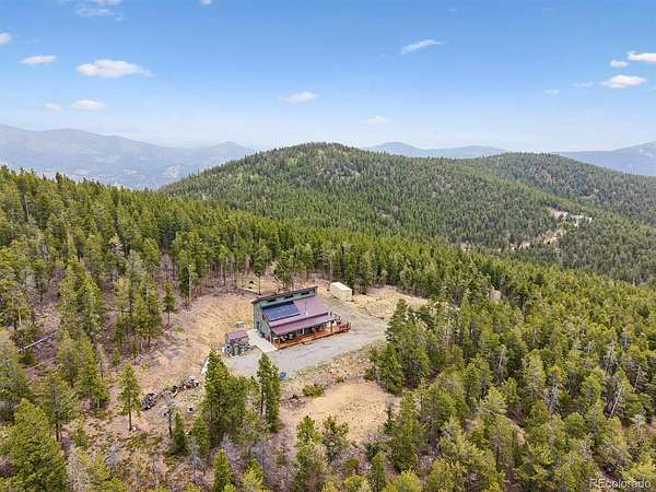39.1 Acres of Recreational Land with Home for Sale in Idaho Springs, Colorado