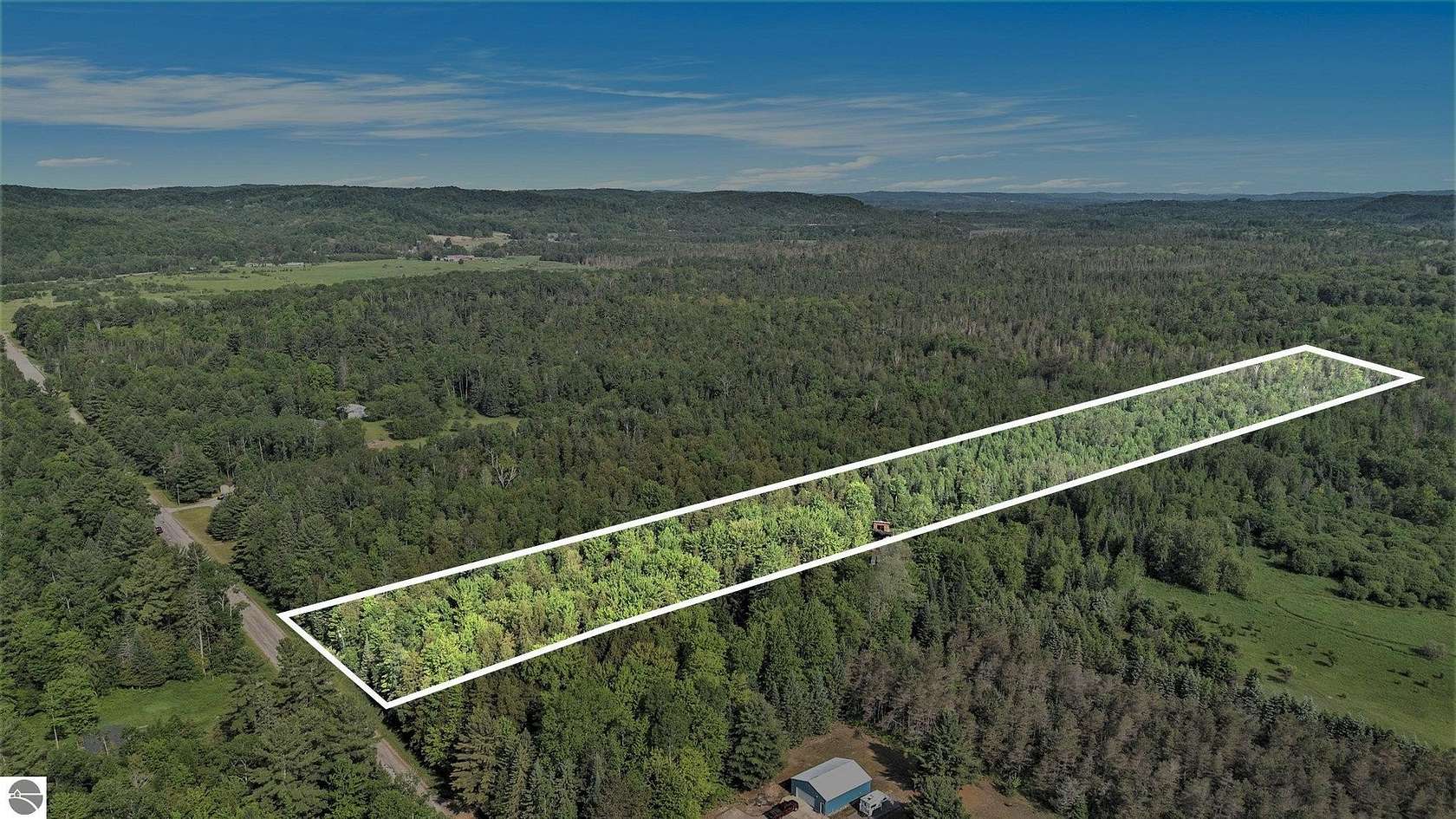 20 Acres of Recreational & Residential Land for Sale in East Jordan, Michigan
