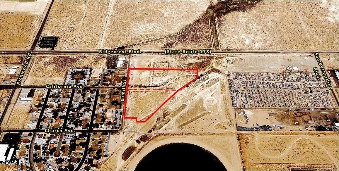 12.1 Acres of Mixed-Use Land for Sale in Ridgecrest, California