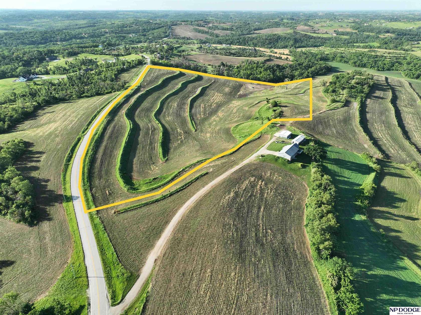 33 Acres of Recreational & Residential Land for Sale in Blair, Nebraska