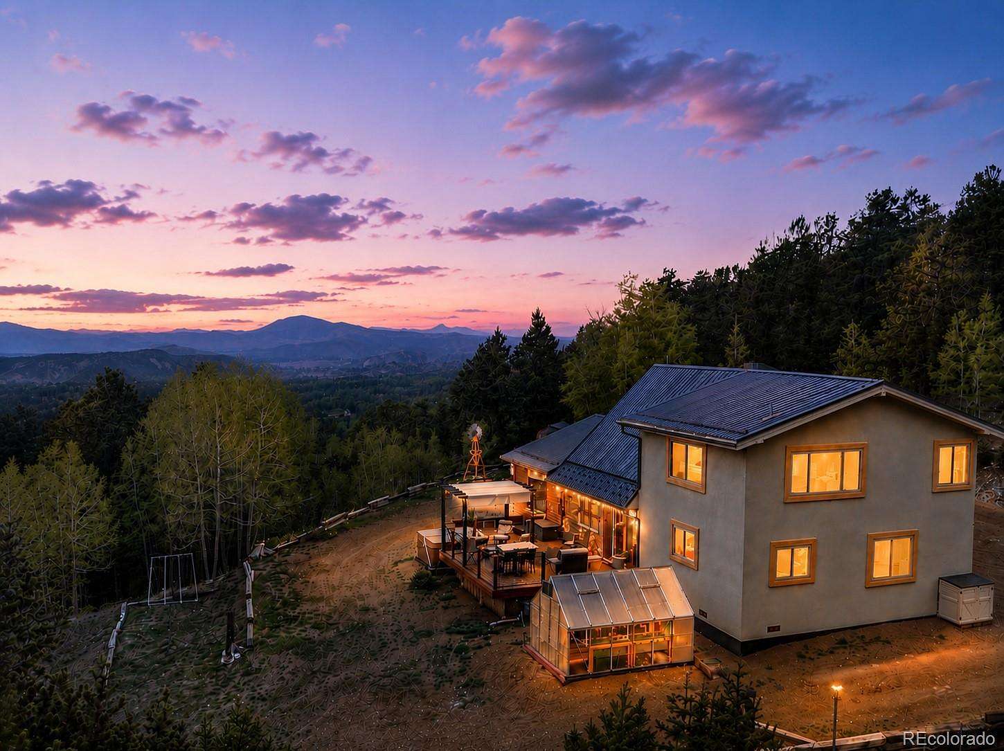 19.4 Acres of Recreational Land with Home for Sale in Cripple Creek, Colorado