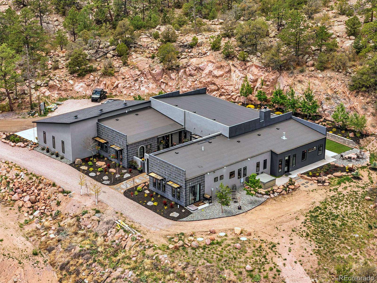 5.52 Acres of Land with Home for Sale in Colorado Springs, Colorado