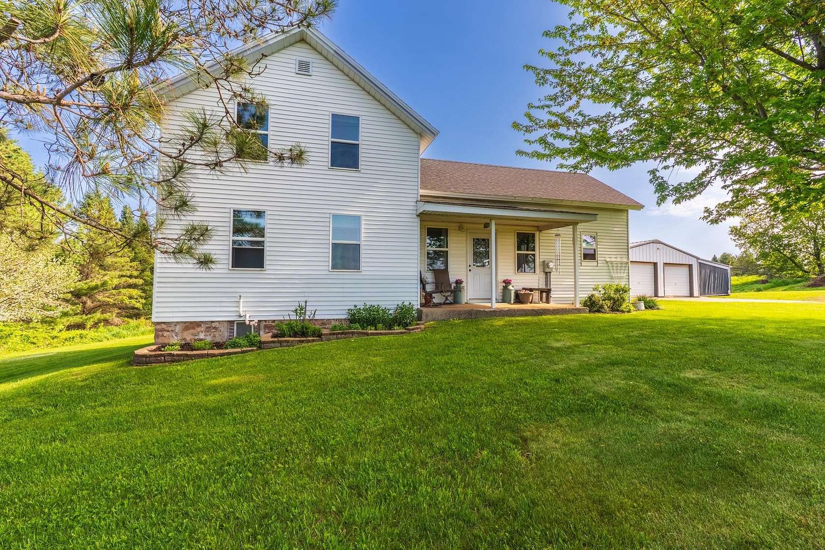 15 Acres of Recreational Land with Home for Sale in Merrill, Wisconsin