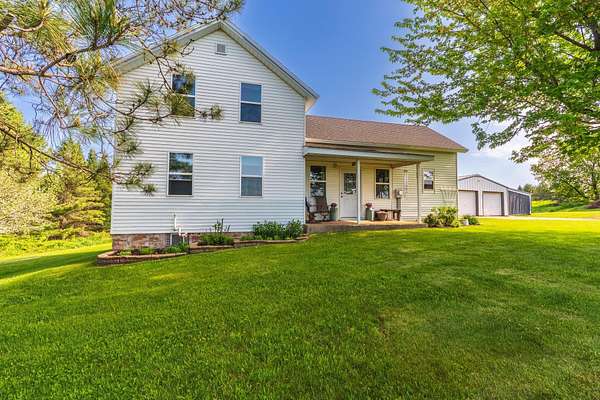 15 Acres of Recreational Land with Home for Sale in Merrill, Wisconsin
