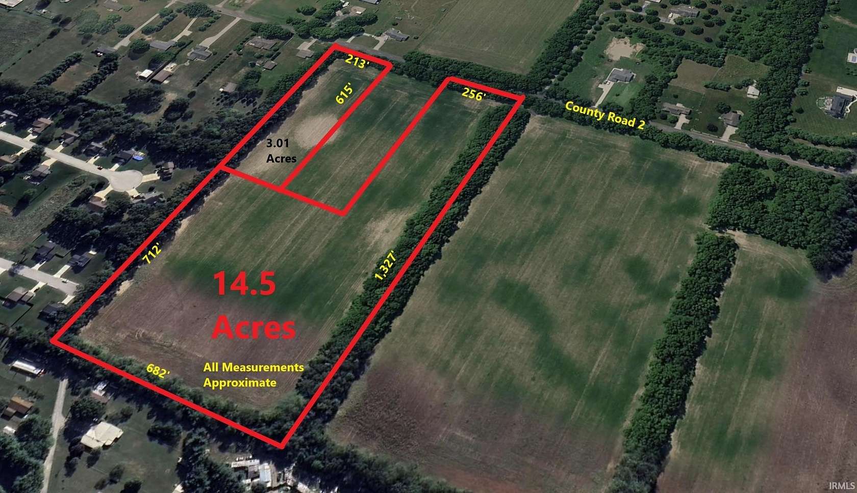 14.5 Acres of Agricultural Land for Sale in Granger, Indiana
