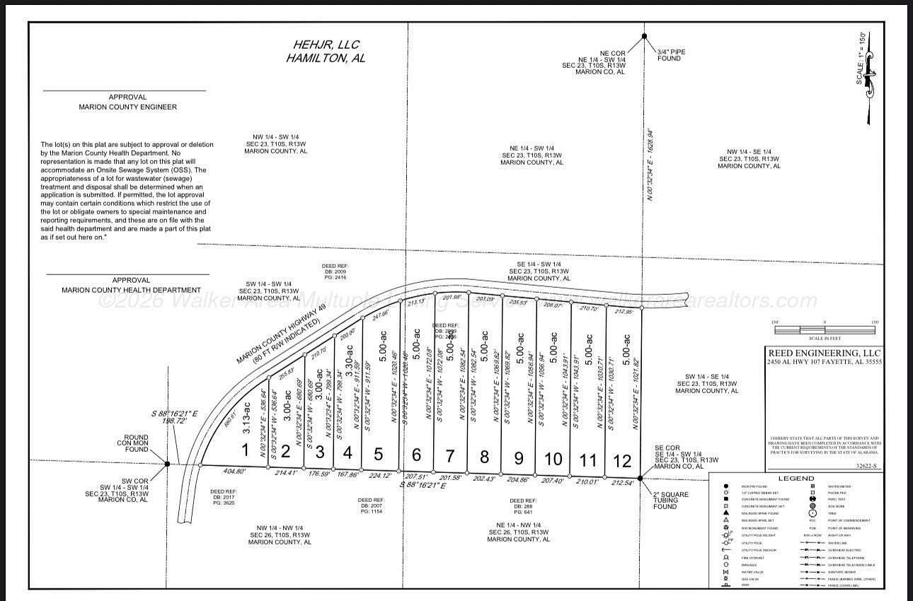 3 Acres of Land for Sale in Hamilton, Alabama