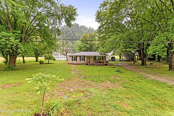 9.56 Acres of Land with Home for Sale in Shepherdsville, Kentucky