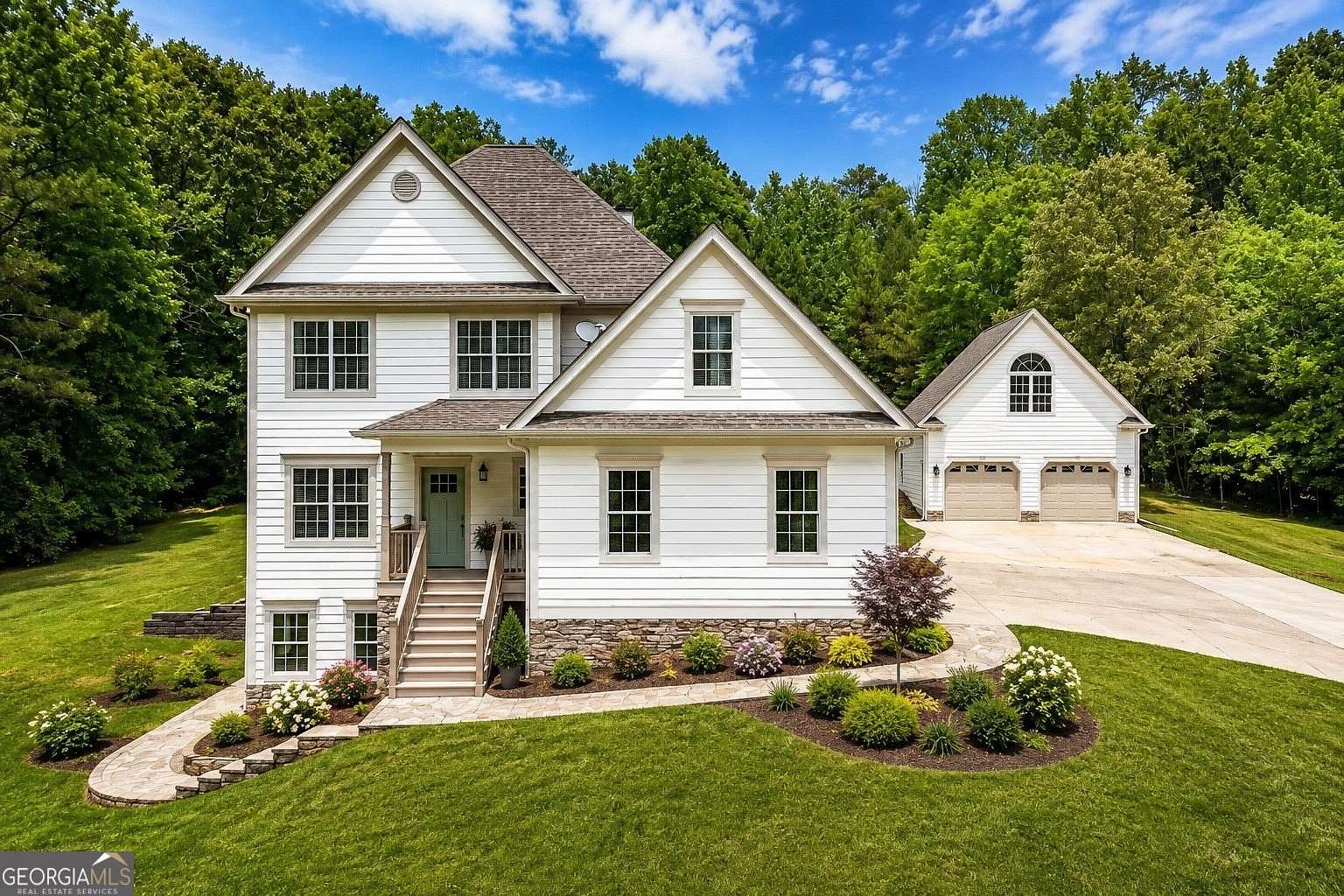 4.36 Acres of Land with Home for Sale in Douglasville, Georgia