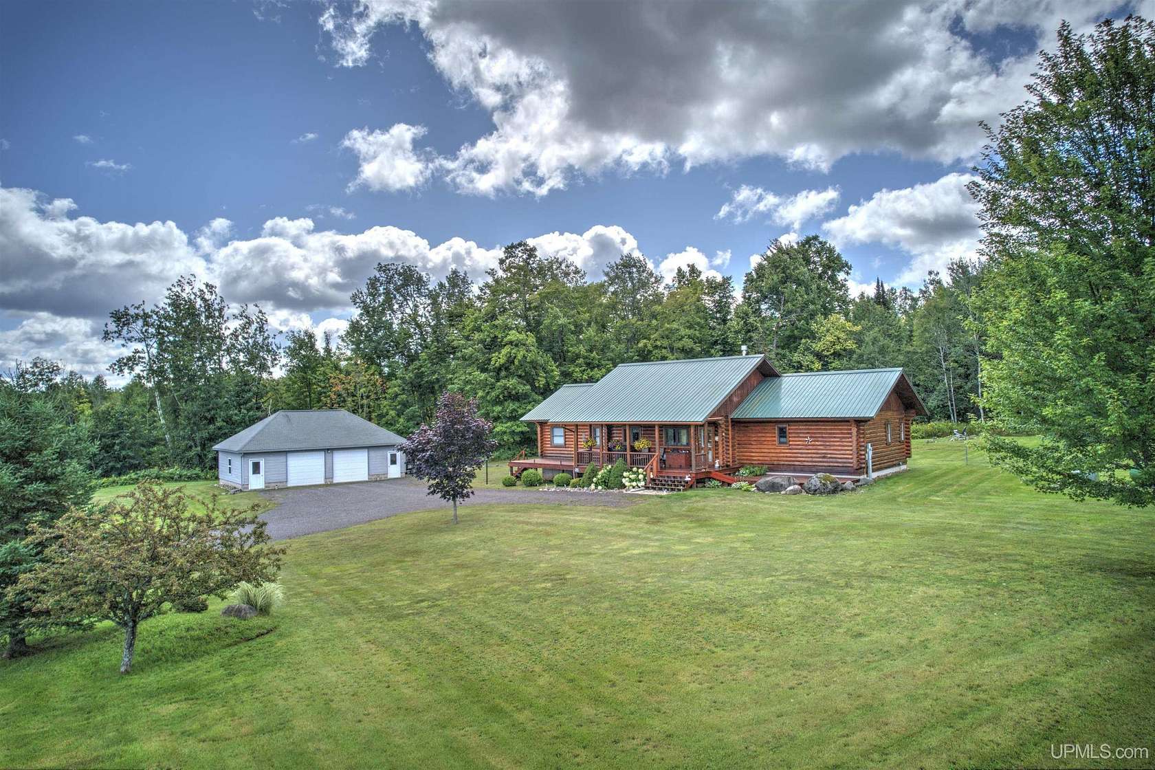 10.5 Acres of Land with Home for Sale in Chassell, Michigan