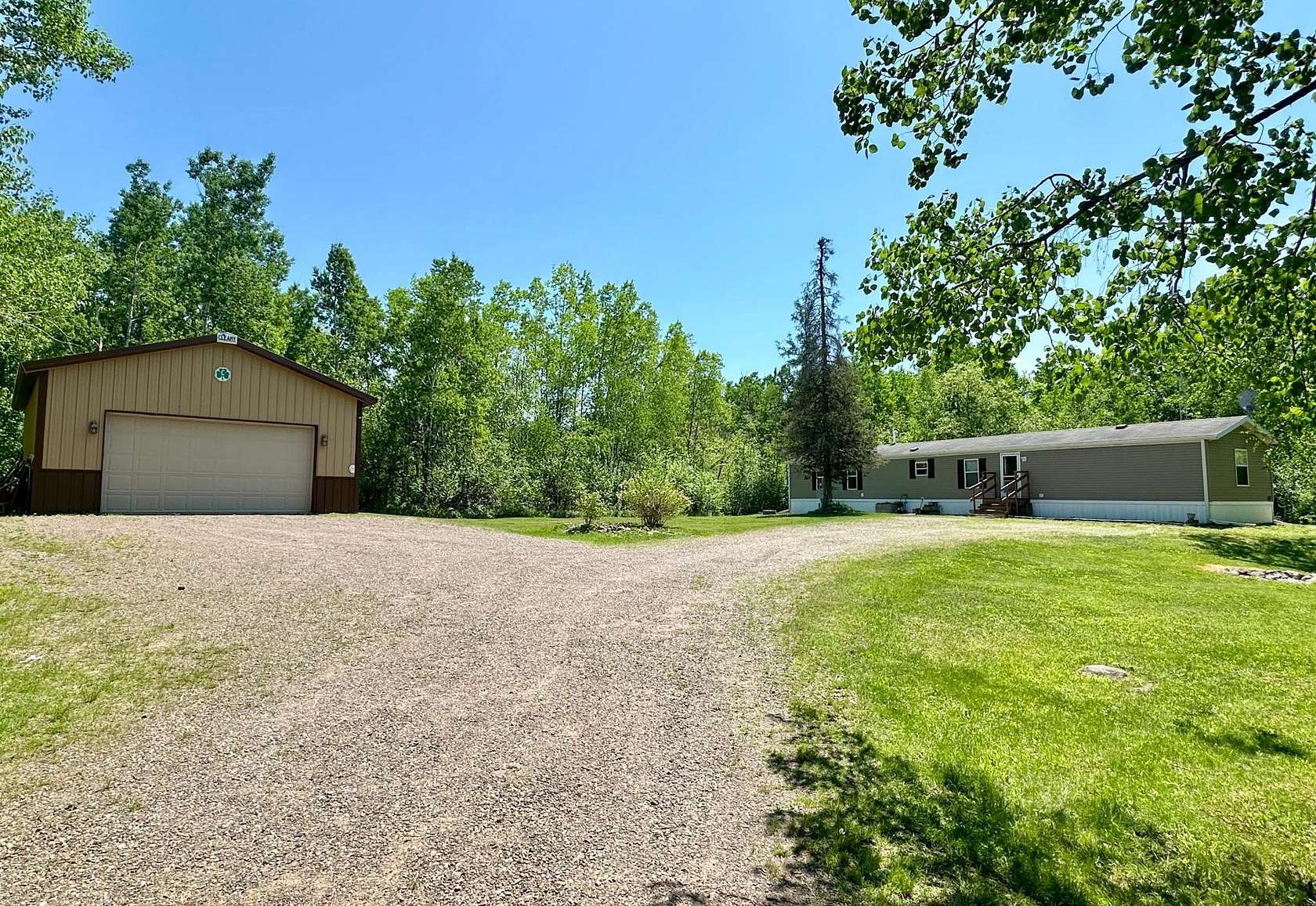23 Acres of Recreational Land with Home for Sale in Ladysmith, Wisconsin