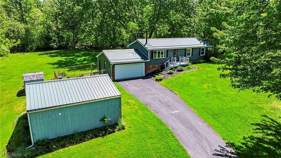 5 Acres of Land with Home for Sale in Montville, Ohio