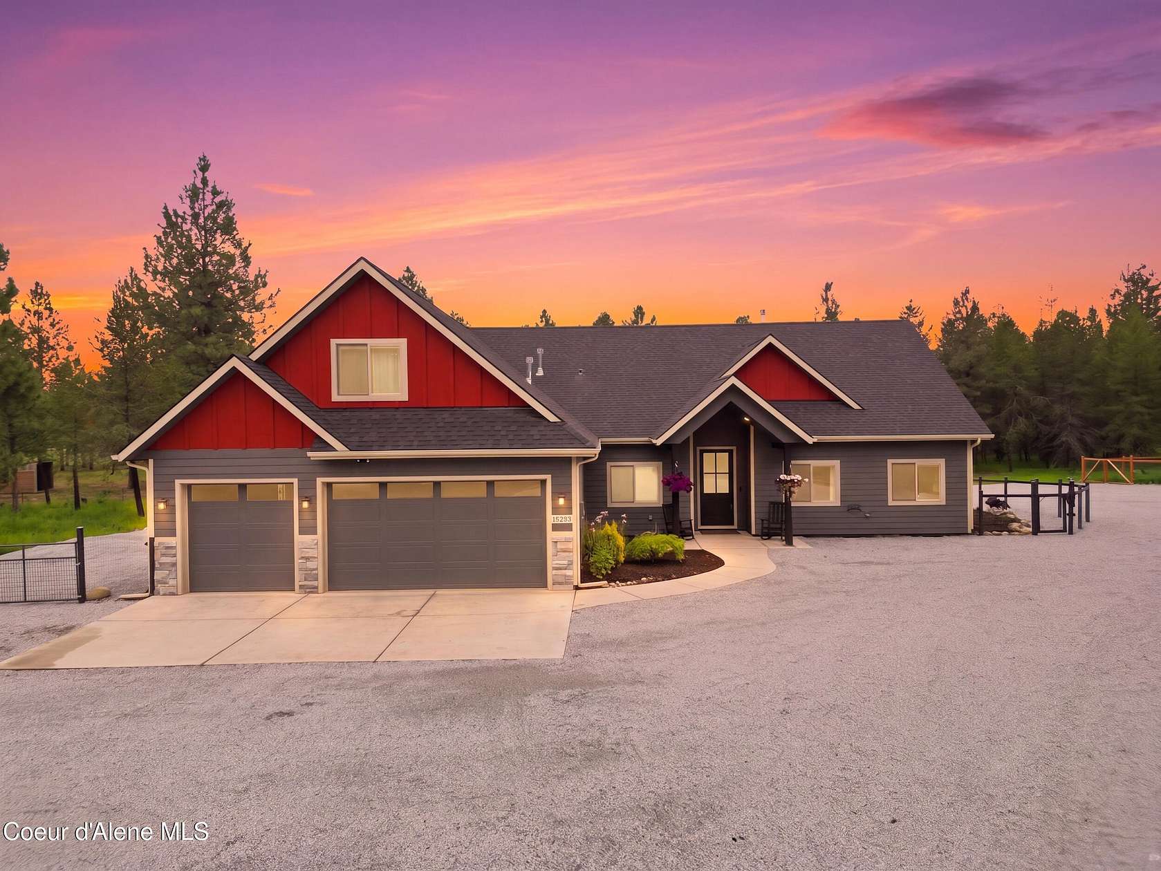 5 Acres of Land with Home for Sale in Athol, Idaho