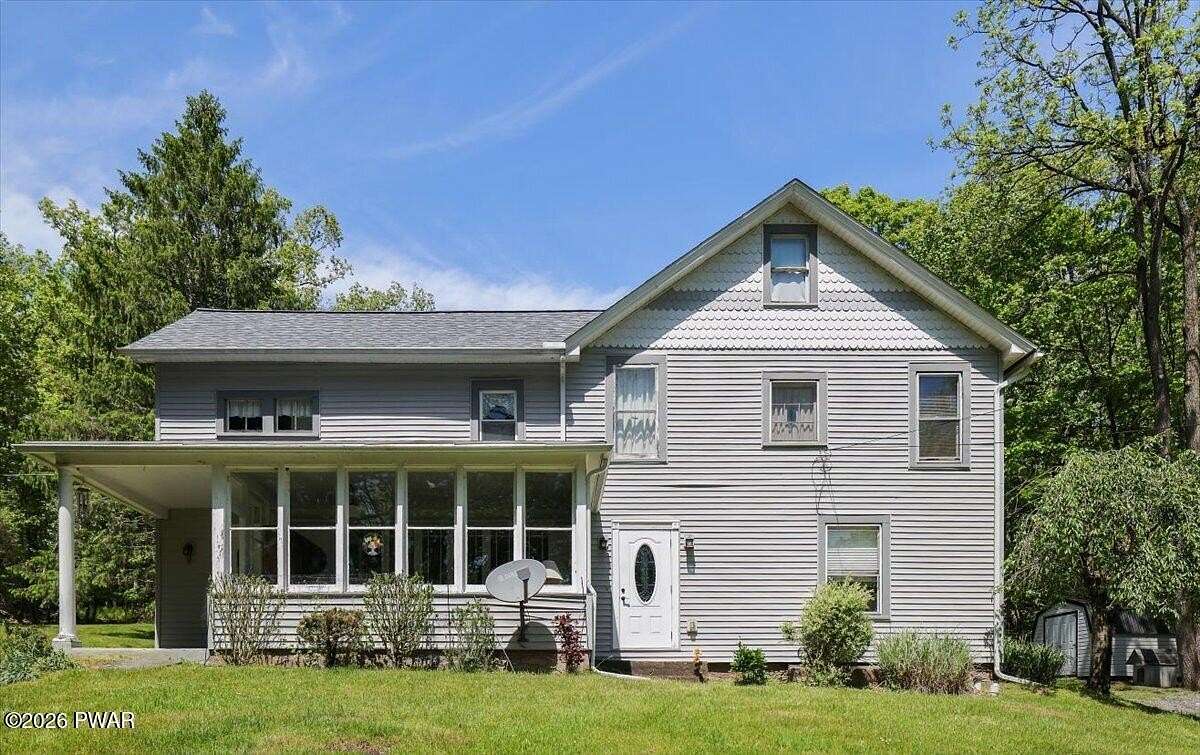 6.5 Acres of Land with Home for Sale in Hawley, Pennsylvania