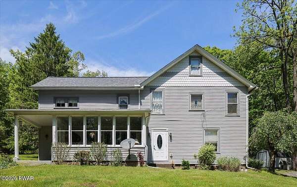 6.5 Acres of Land with Home for Sale in Hawley, Pennsylvania