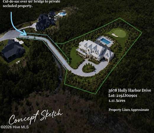 1.1 Acres of Residential Land for Sale in Southport, North Carolina