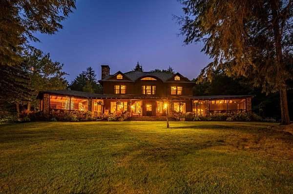 3.4 Acres of Land with Home for Sale in Eagle Bay, New York