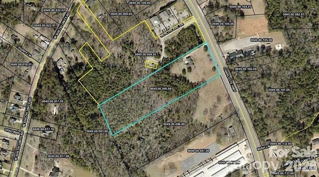 15.6 Acres of Land for Sale in Lancaster, South Carolina