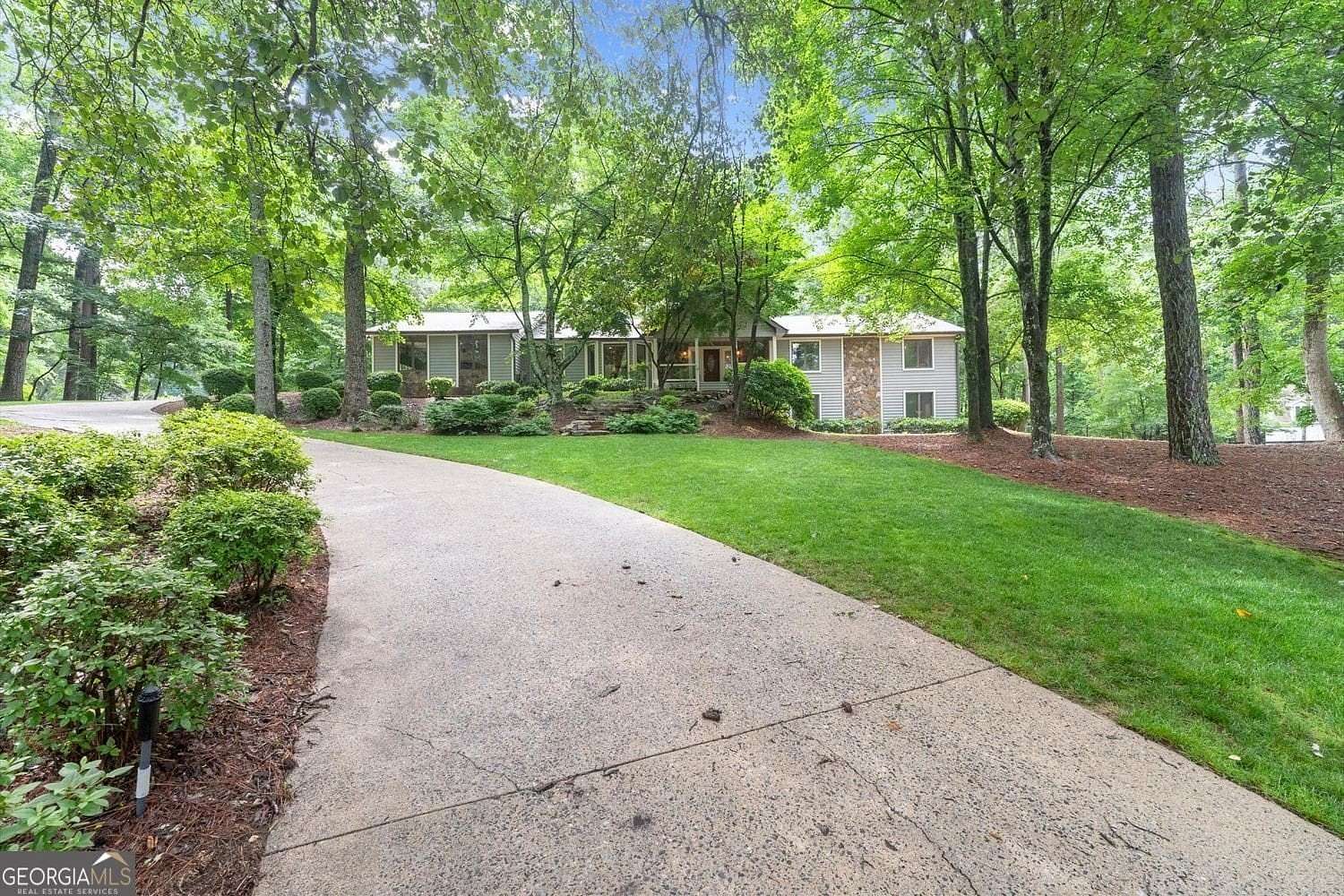 2 Acres of Land with Home for Sale in Alpharetta, Georgia