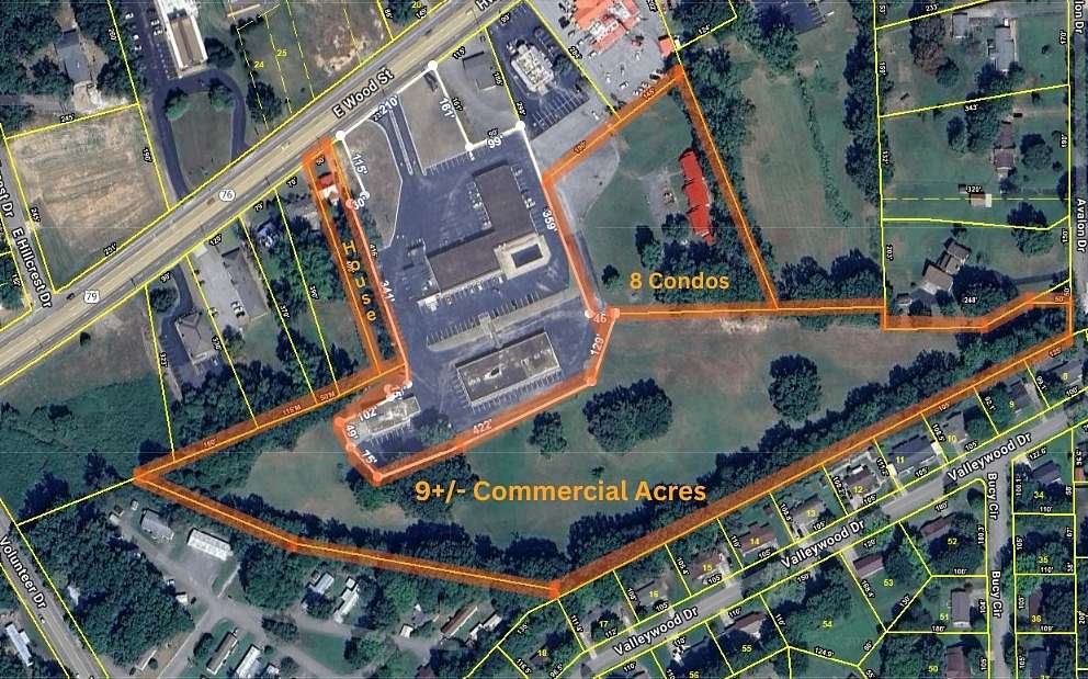 Improved Mixed-Use Land for Sale in Paris, Tennessee