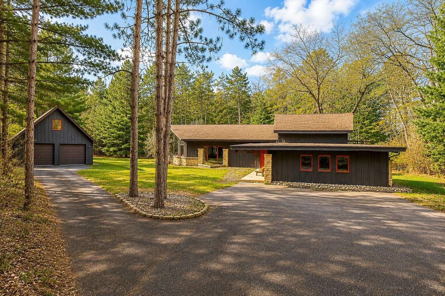 9.8 Acres of Land with Home for Sale in Spring Green, Wisconsin