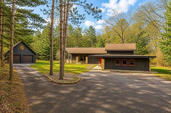 9.8 Acres of Land with Home for Sale in Spring Green, Wisconsin