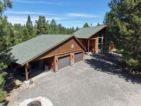 8.35 Acres of Land with Home for Sale in Cascade, Idaho