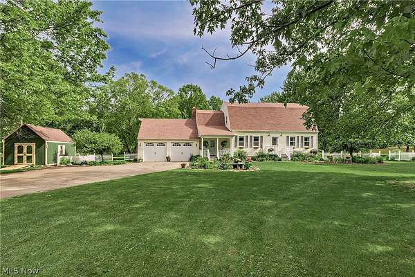 1.87 Acres of Land with Home for Sale in Litchfield, Ohio