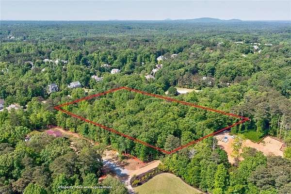 5 Acres of Land with Home for Sale in Milton, Georgia