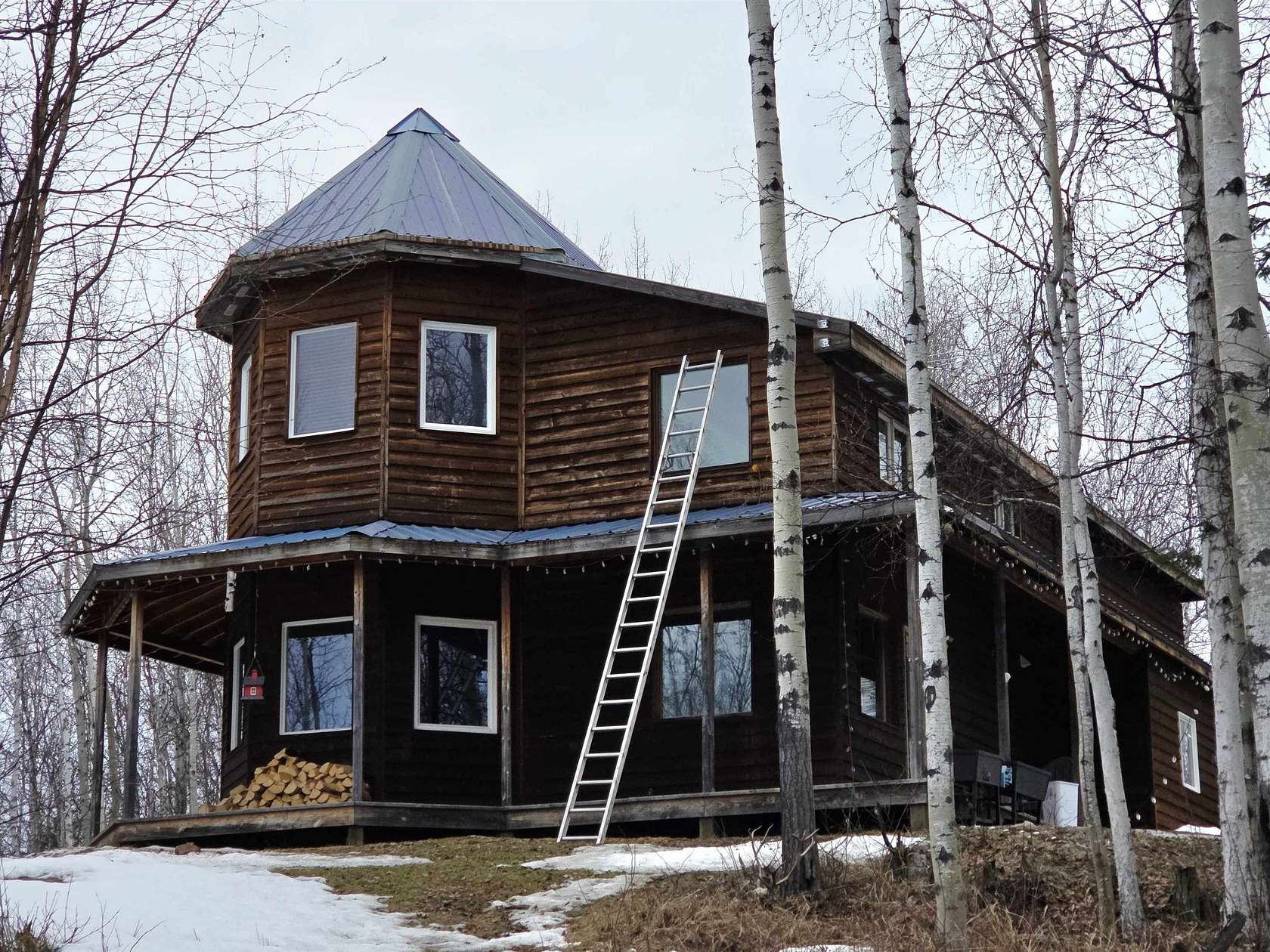 6 Acres of Land with Home for Sale in Fairbanks, Alaska