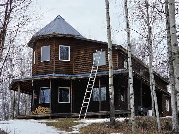 6 Acres of Land with Home for Sale in Fairbanks, Alaska