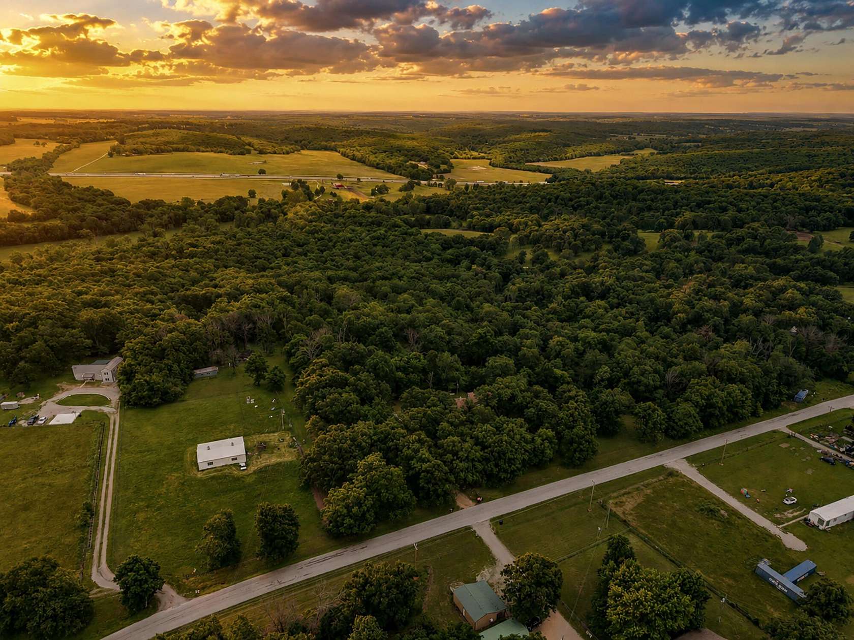 20 Acres of Land with Home for Sale in Marshfield, Missouri