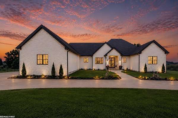1.5 Acres of Land with Home for Sale in Washington Township, Michigan