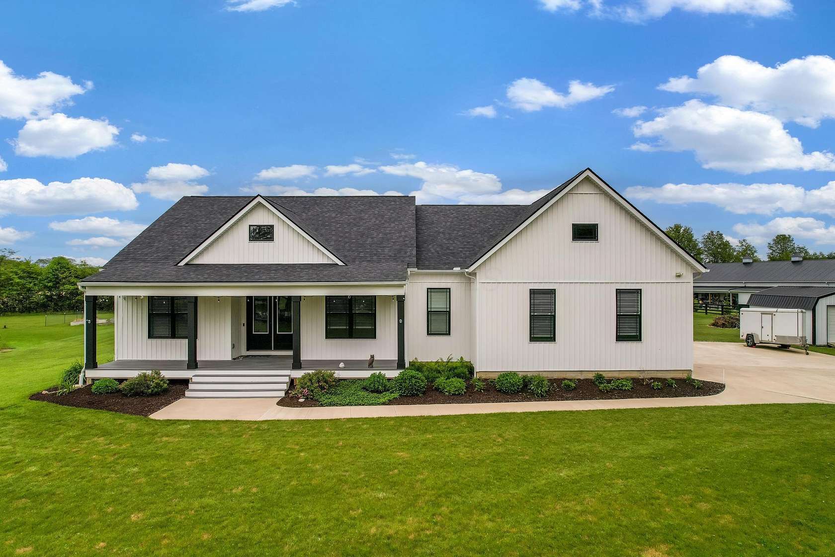 5.82 Acres of Land with Home for Sale in Ostrander, Ohio