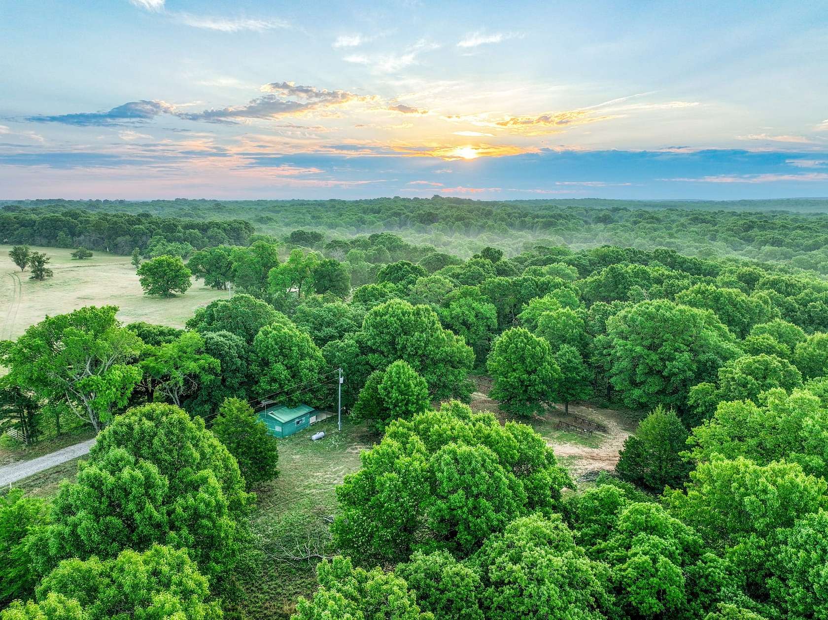 160 Acres of Improved Land for Sale in Lamar, Oklahoma