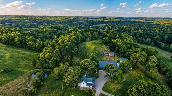 65 Acres of Land with Home for Sale in Tell City, Indiana