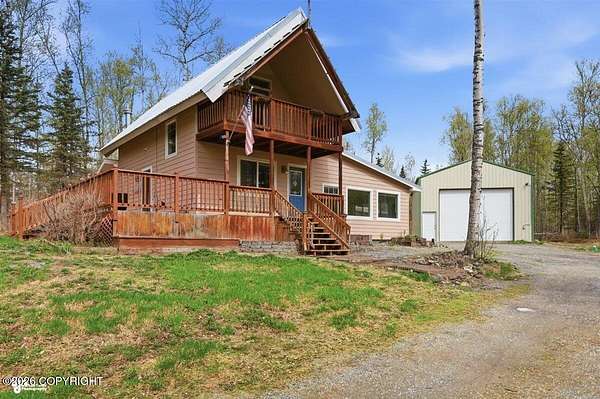 1.68 Acres of Land with Home for Sale in Wasilla, Alaska