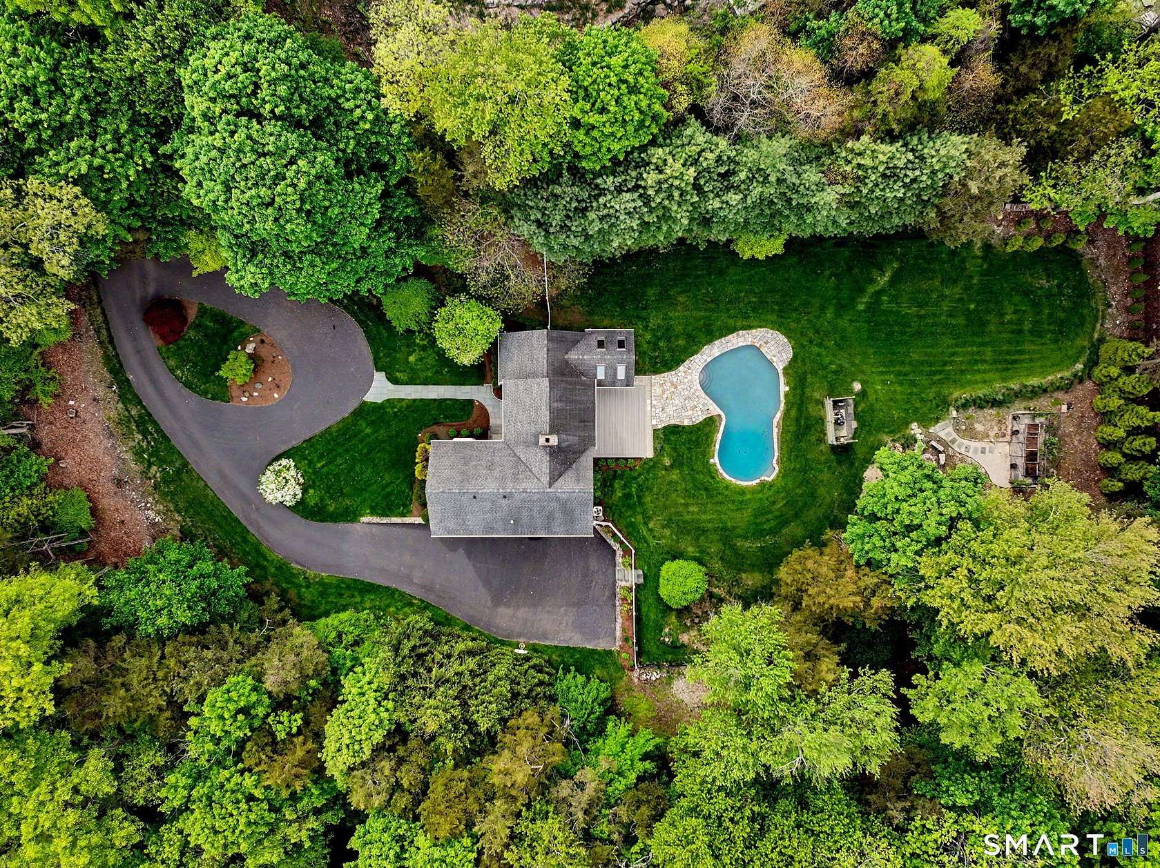 2.35 Acres of Land with Home for Sale in Wilton, Connecticut