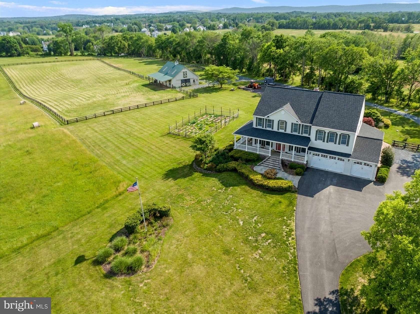 11.4 Acres of Land with Home for Sale in Lovettsville, Virginia