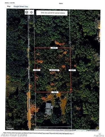 1.12 Acres of Residential Land for Sale in Groveland Township, Michigan