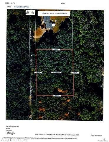 1.12 Acres of Residential Land for Sale in Groveland Township, Michigan