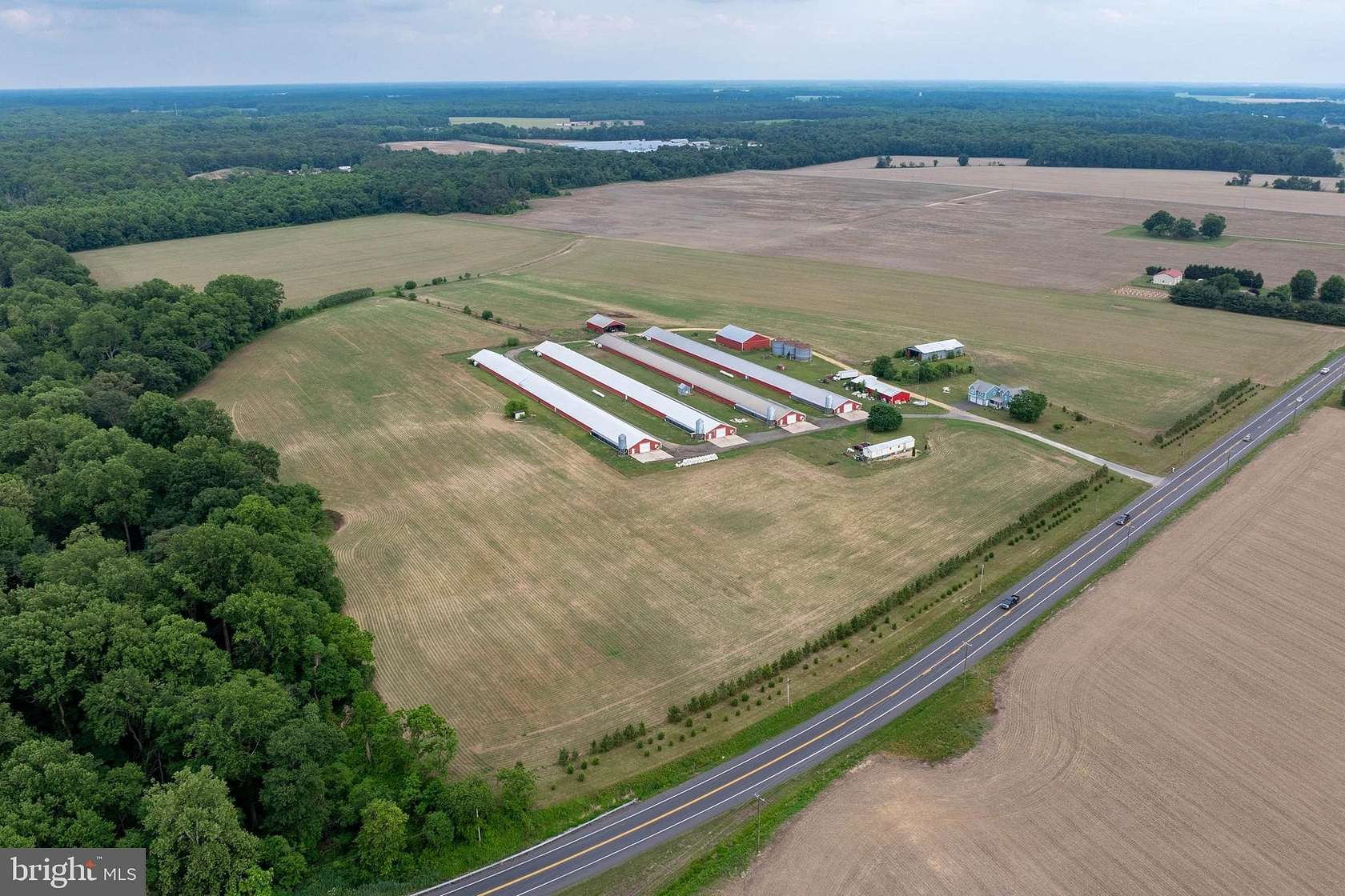 38.2 Acres of Land with Home for Sale in Preston, Maryland