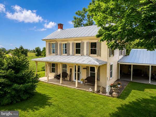 7.12 Acres of Land with Home for Sale in Union Bridge, Maryland
