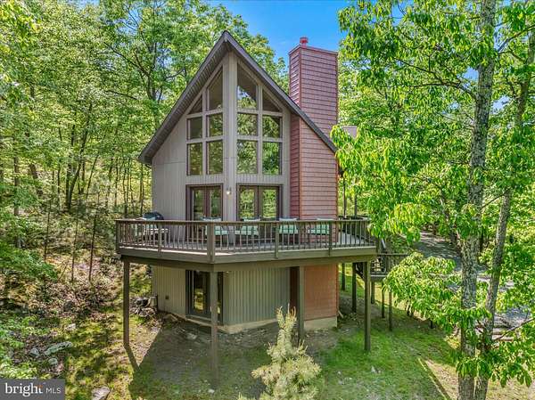 10 Acres of Recreational Land with Home for Sale in Berkeley Springs, West Virginia