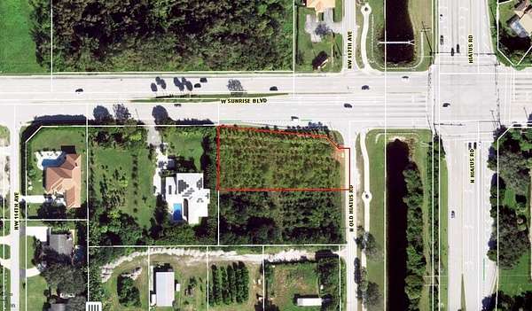 0.89 Acres of Residential Land for Sale in Plantation, Florida