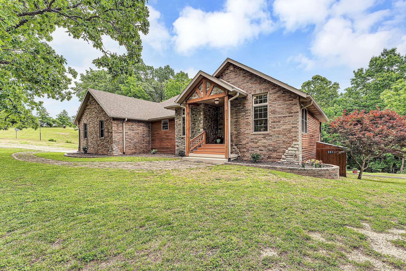 9.66 Acres of Land with Home for Sale in Ozark, Missouri