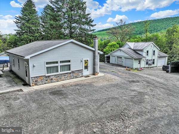 3.19 Acres of Land with Home for Sale in Lykens, Pennsylvania
