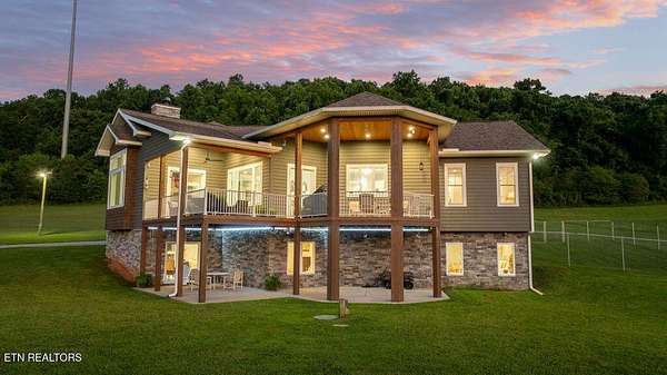 20.2 Acres of Land with Home for Sale in Loudon, Tennessee