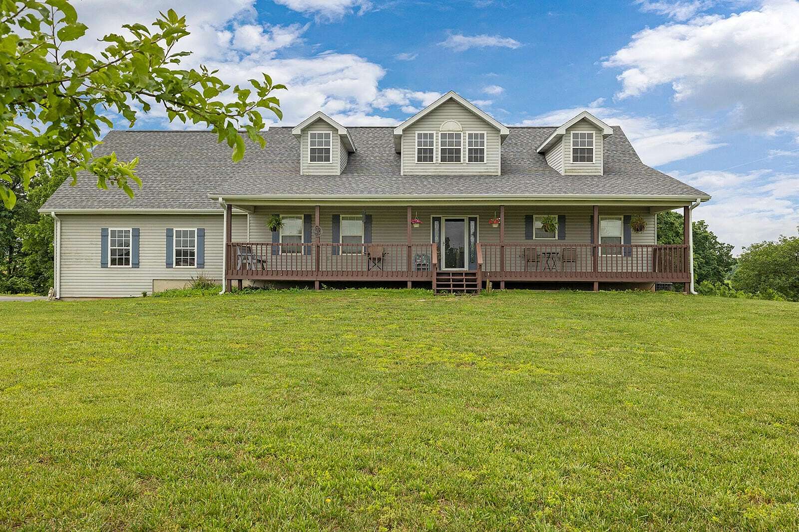 4.59 Acres of Land with Home for Sale in Seymour, Missouri