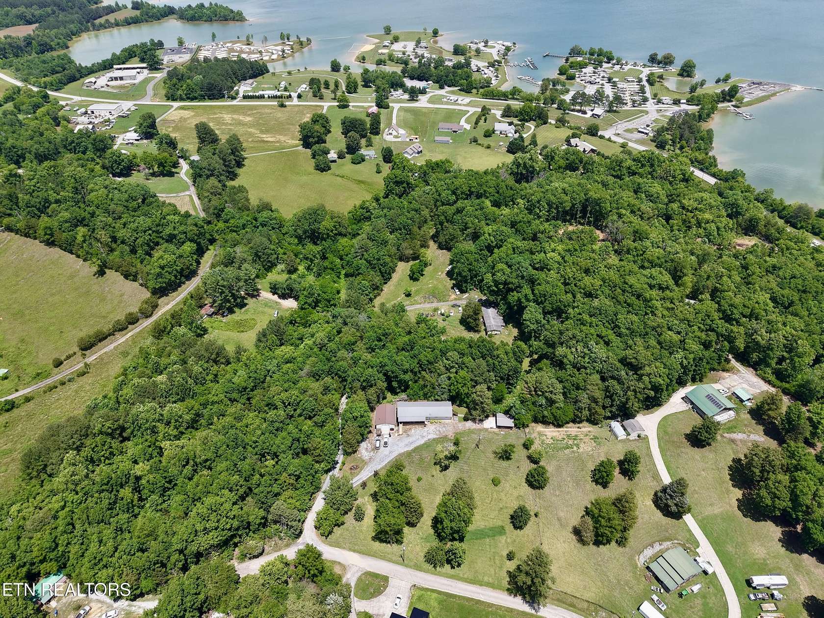 6 Acres of Land with Home for Sale in Vonore, Tennessee